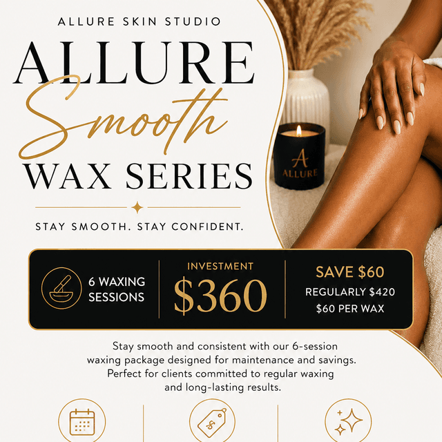 Allure Smooth Wax Series at Allure Skin & Wellness LLC in Valparaiso, IN